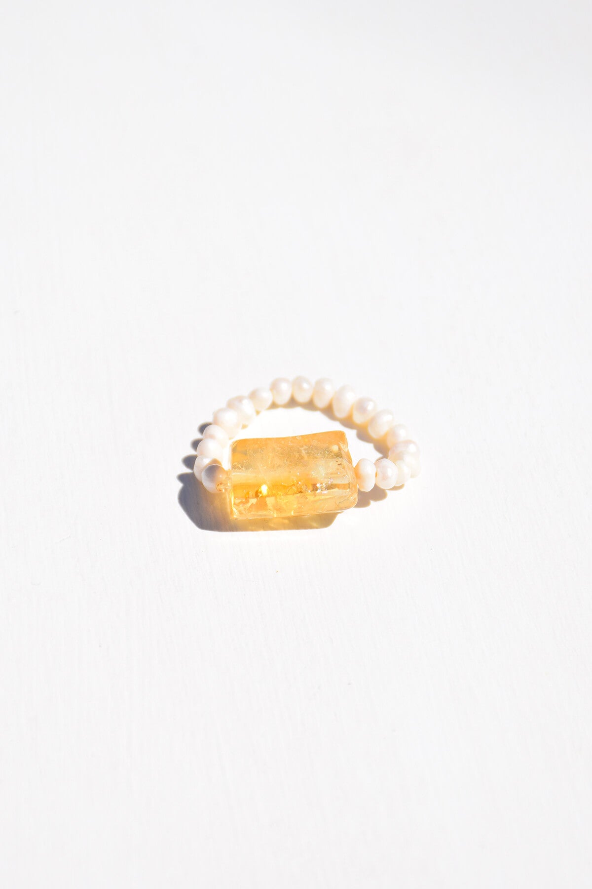 Riviera | Bague Citrine porte-bonheur