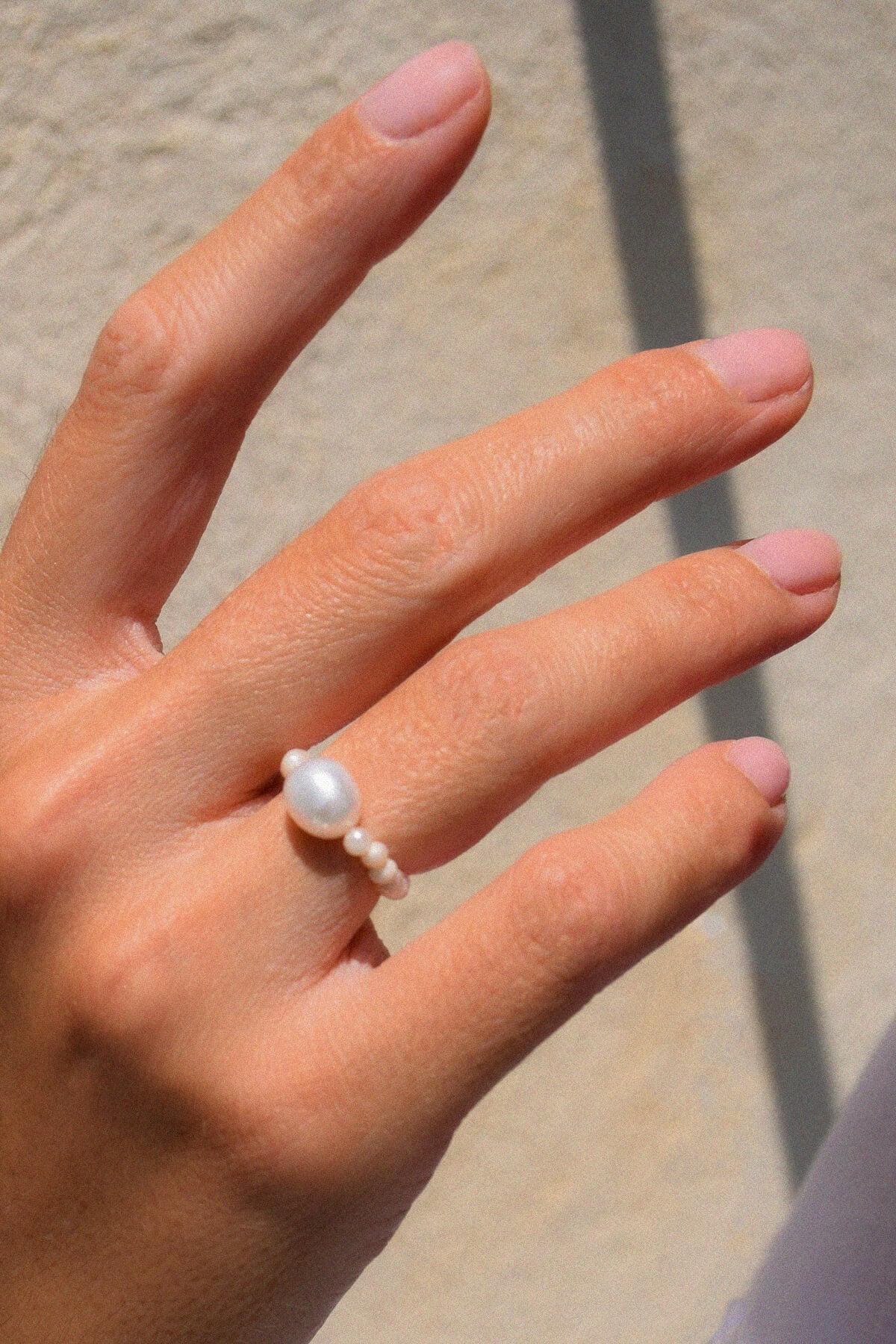 FIESTA | Bague mini et maxi perles de culture