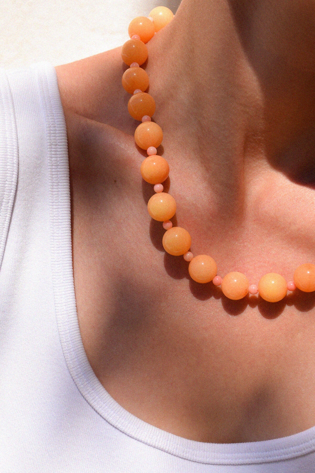 PAOLA | Collier perles de jade