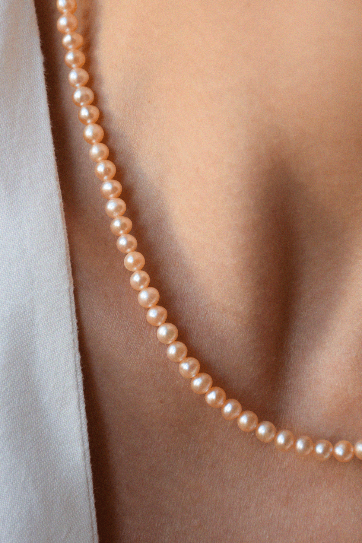 Rosa | Collier perles de culture roses