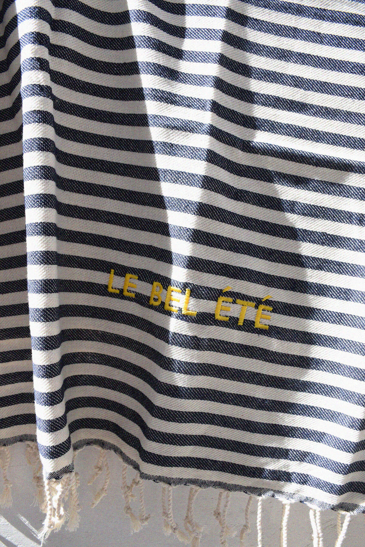 Fouta Le bel été | Rayures Marine