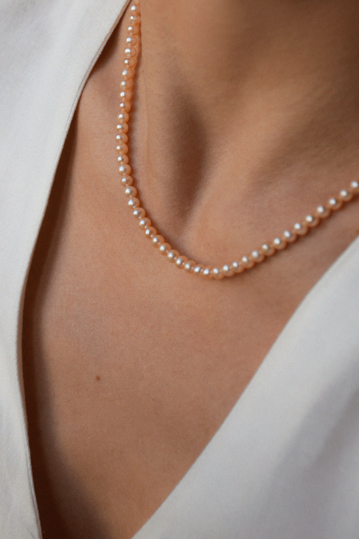 Rosa | Collier perles de culture roses