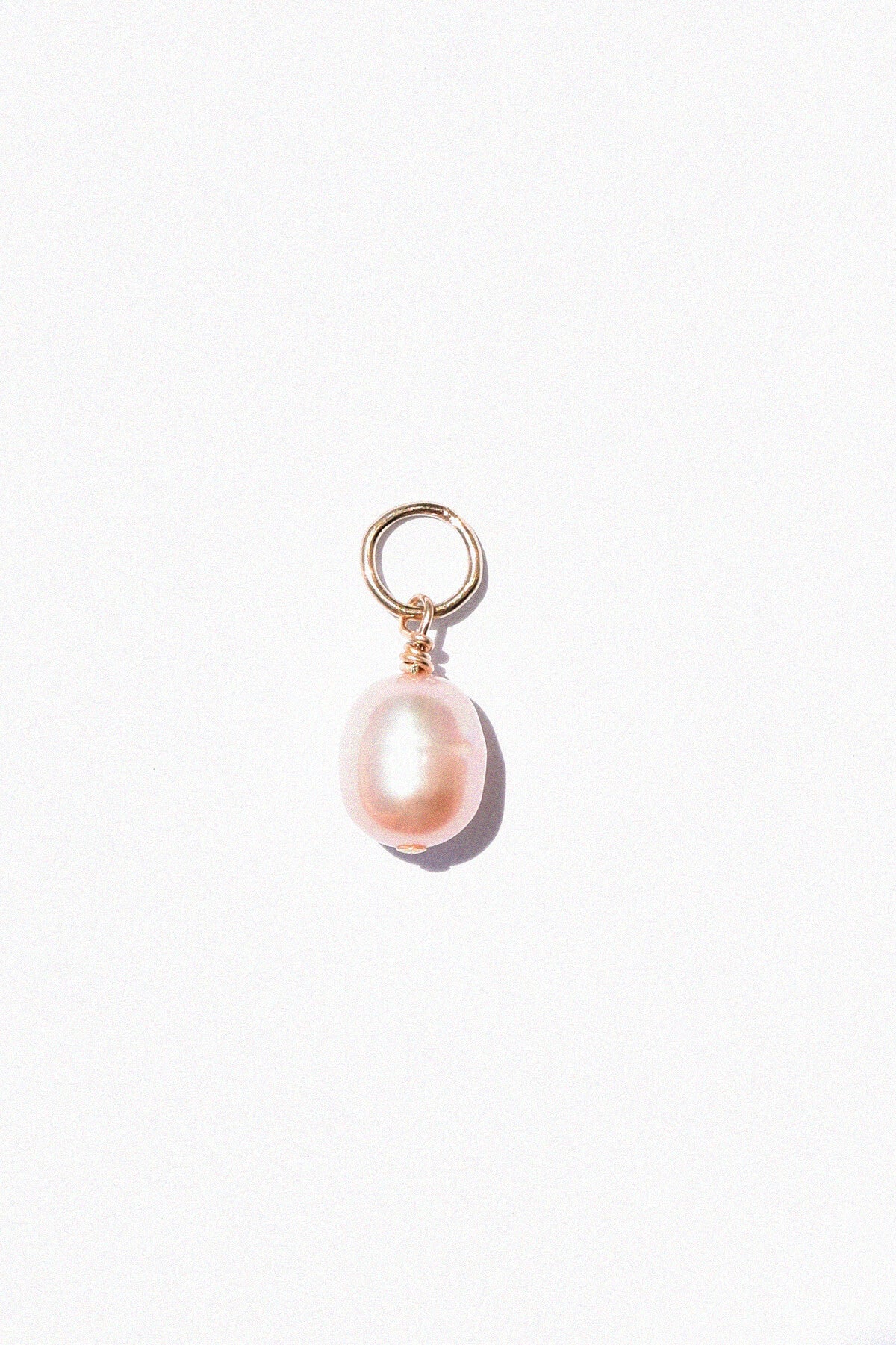Pendentif PERLE DE CULTURE ROSE