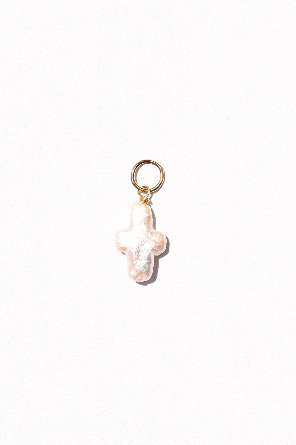 PERLE DE CULTURE CROIX | PENDENTIF