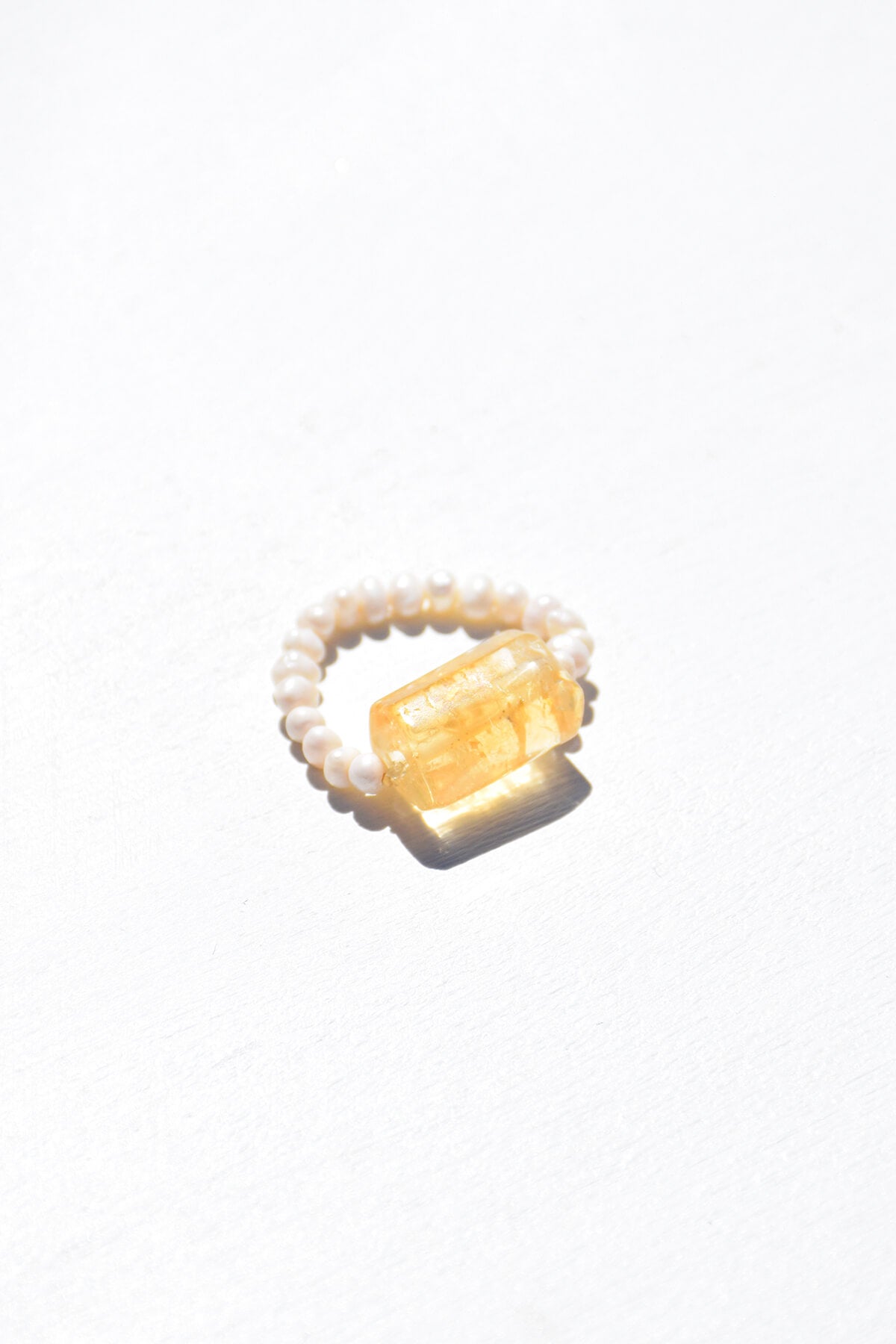 Riviera | Bague Citrine porte-bonheur