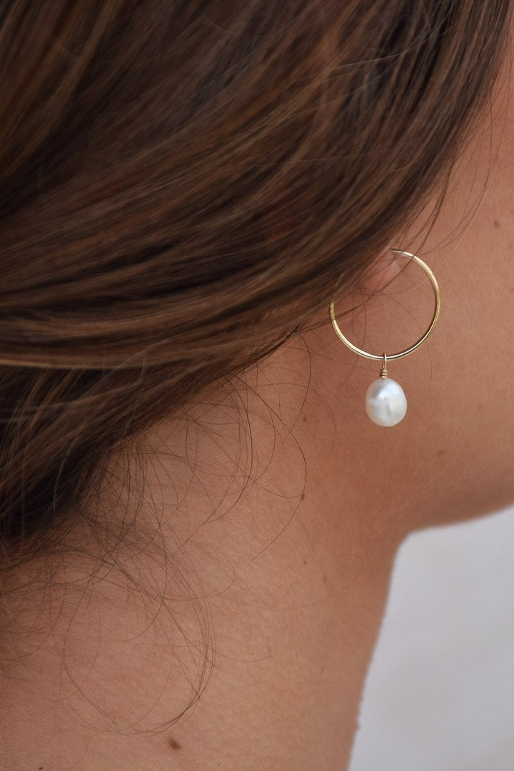 La parure : collier UZÈS + créoles CAUMONT (4501909569676)