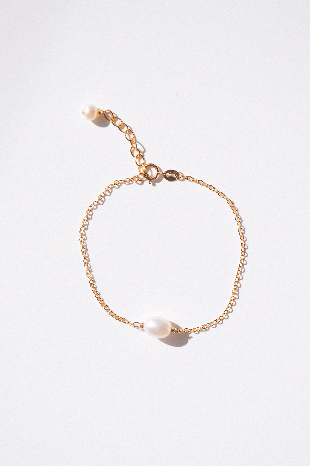 Bracelet Catalans | Perle blanche