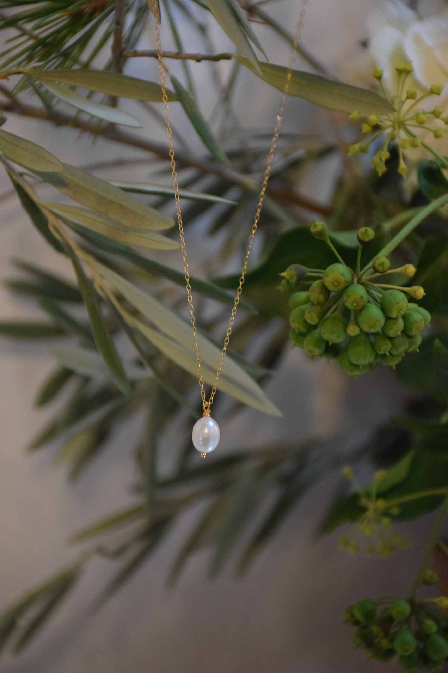 NOAILLES | Fine chaîne gold filled perlée - Bazile Provence (3928904663158)