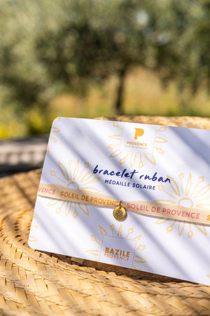 Provence x Bazile | Bracelet ruban Soleil de Provence