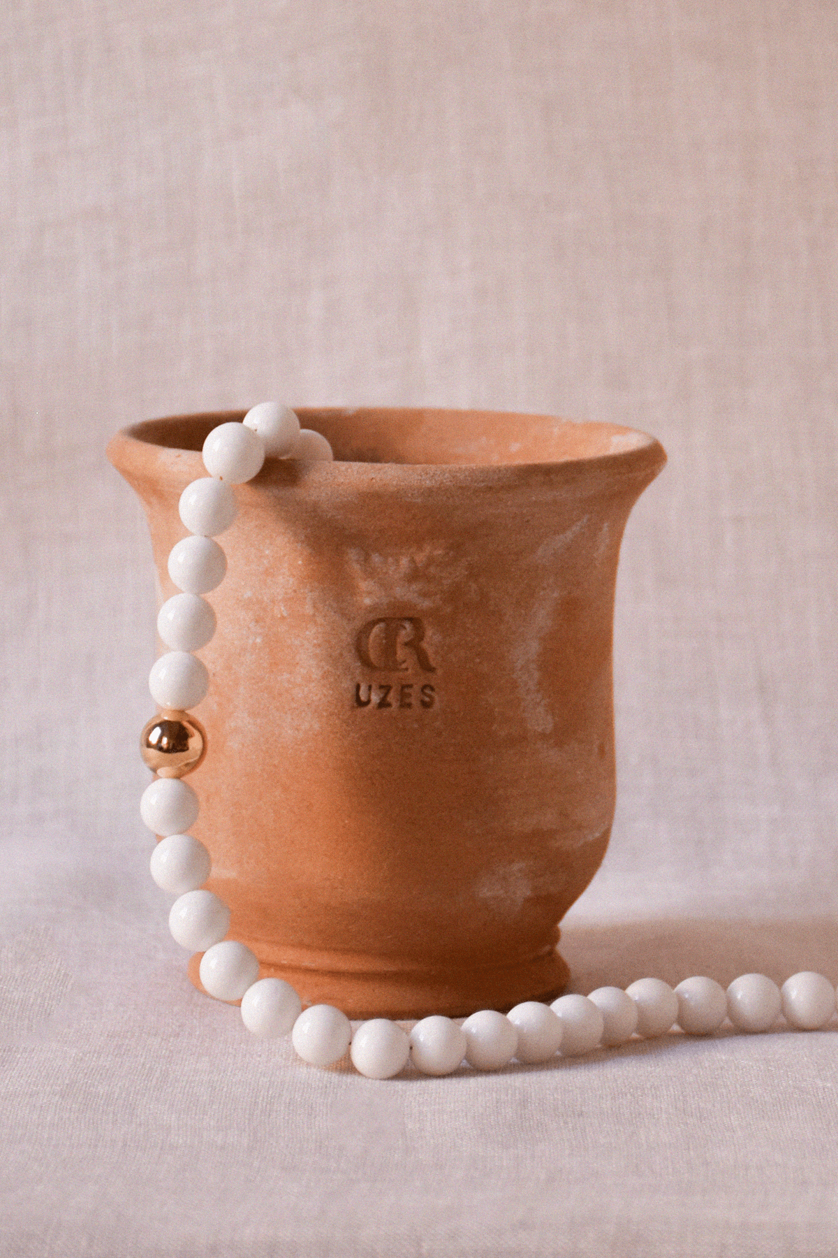 Olivia | Collier perles de jade