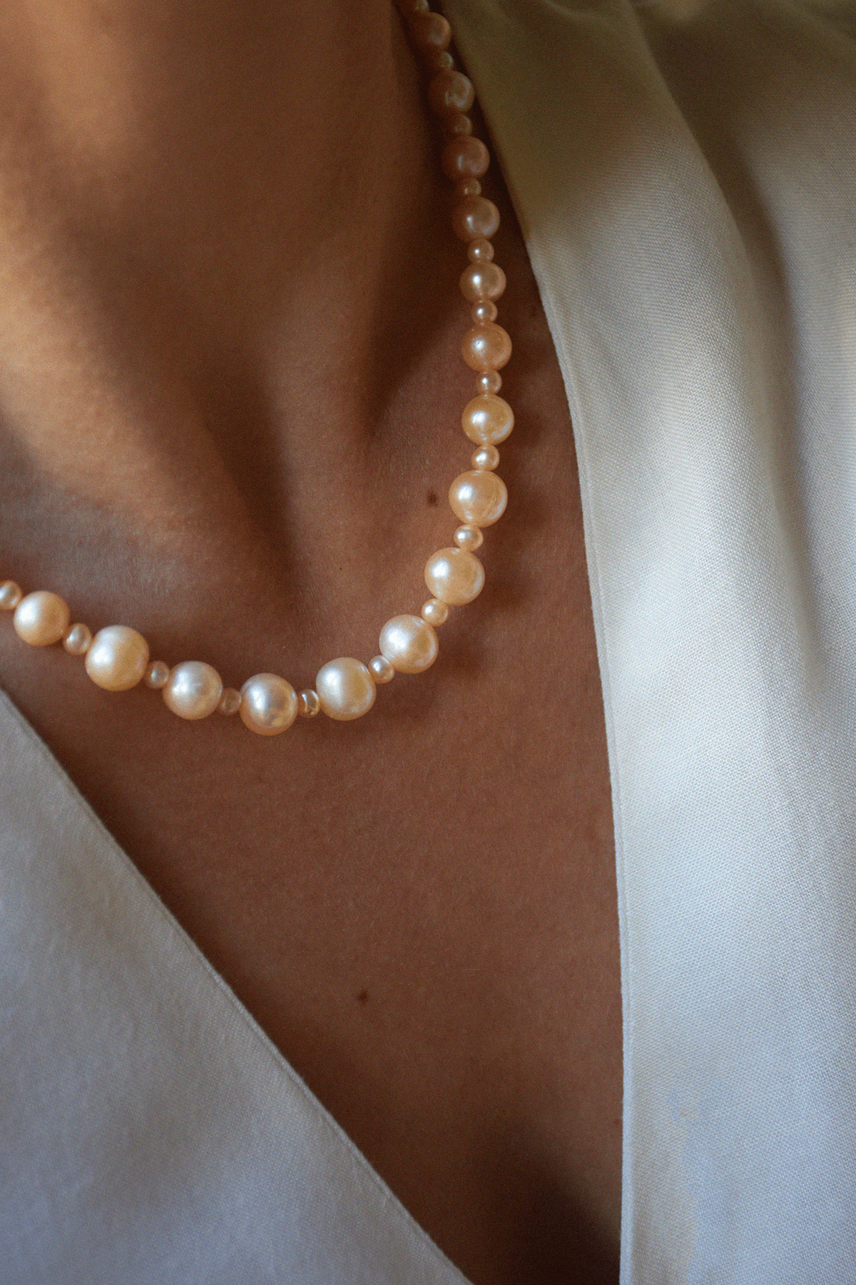 Lova | Collier perles de culture roses