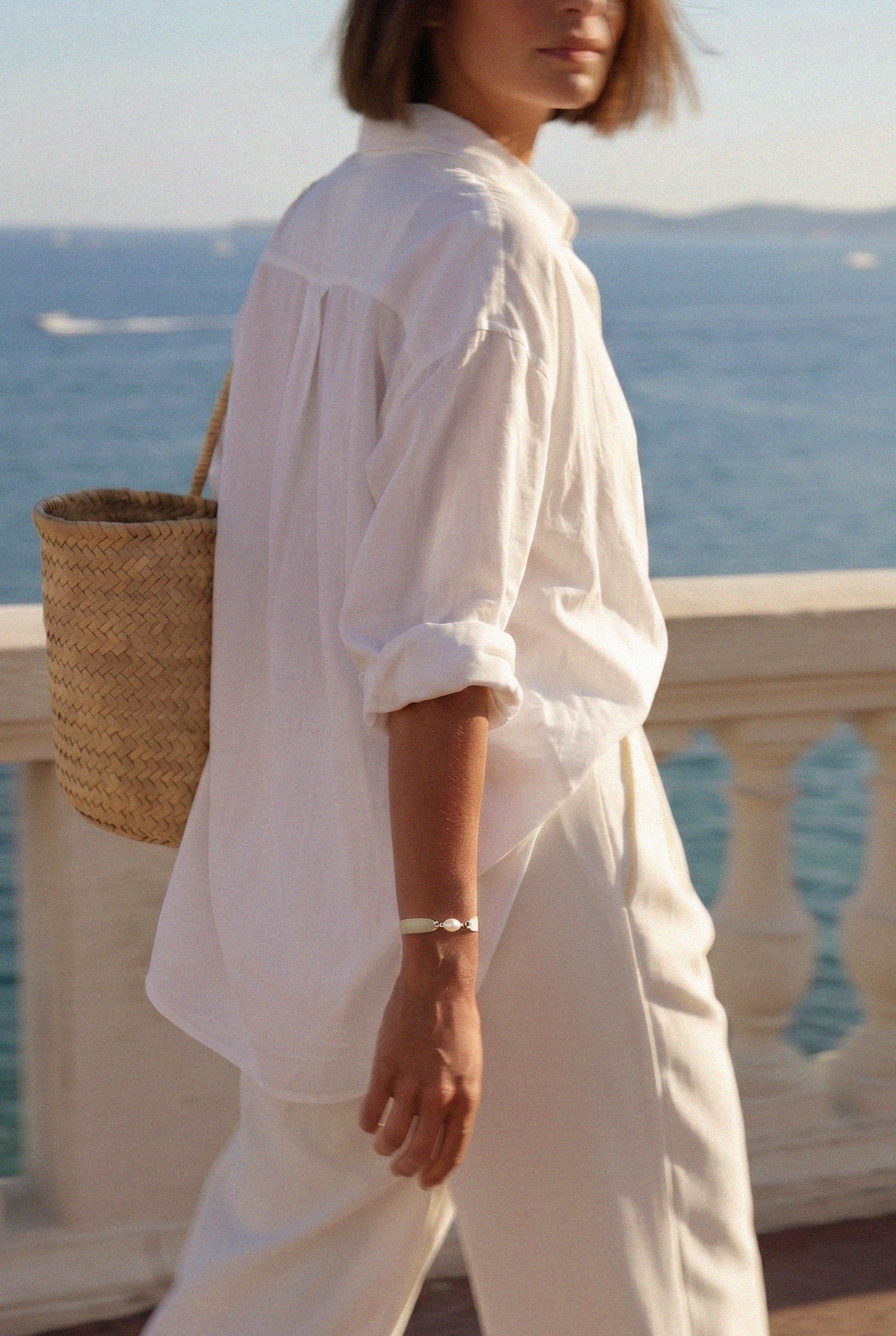 Bracelet ruban | Beige Calisson