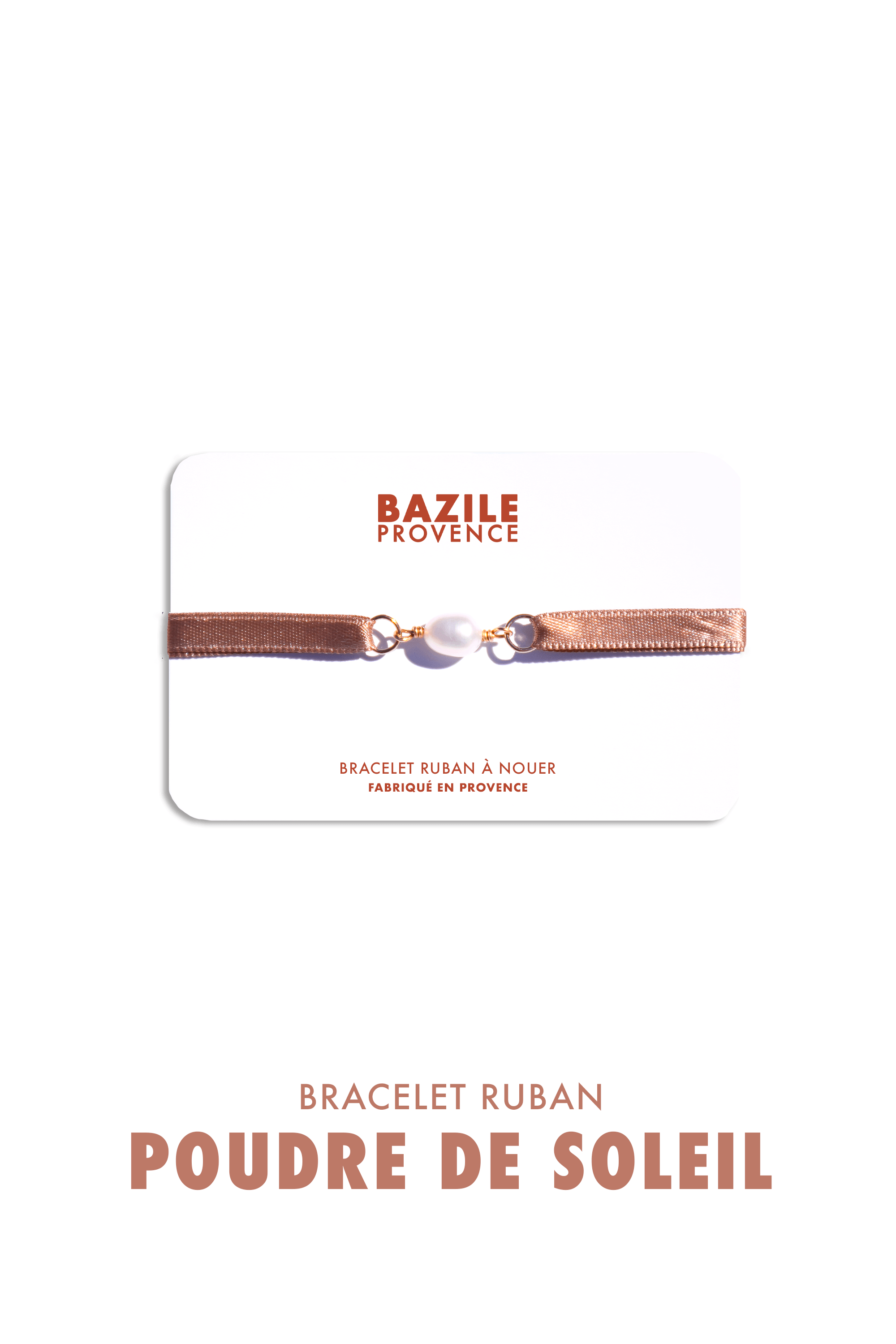 Bracelet ruban | Poudre de Soleil