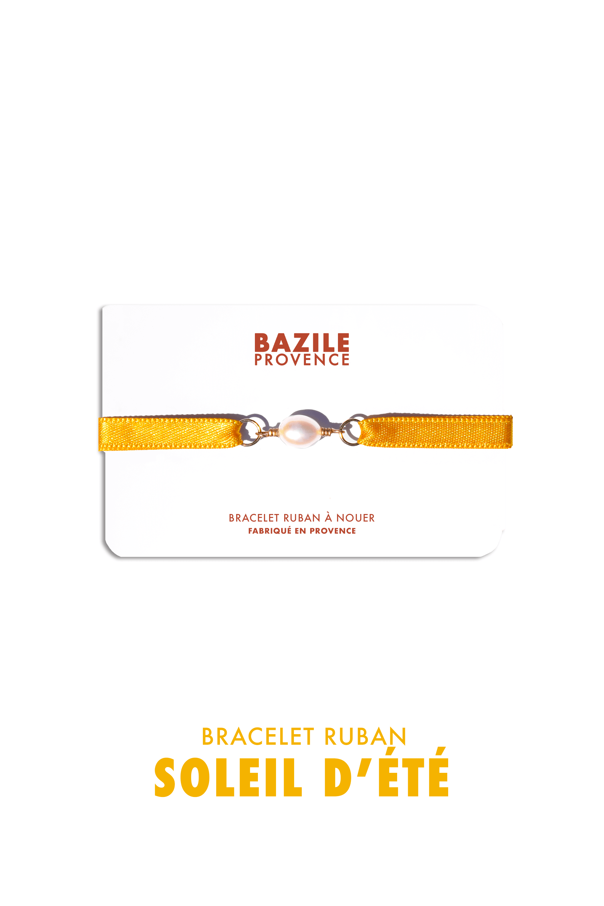 Bracelet ruban | Soleil d'été