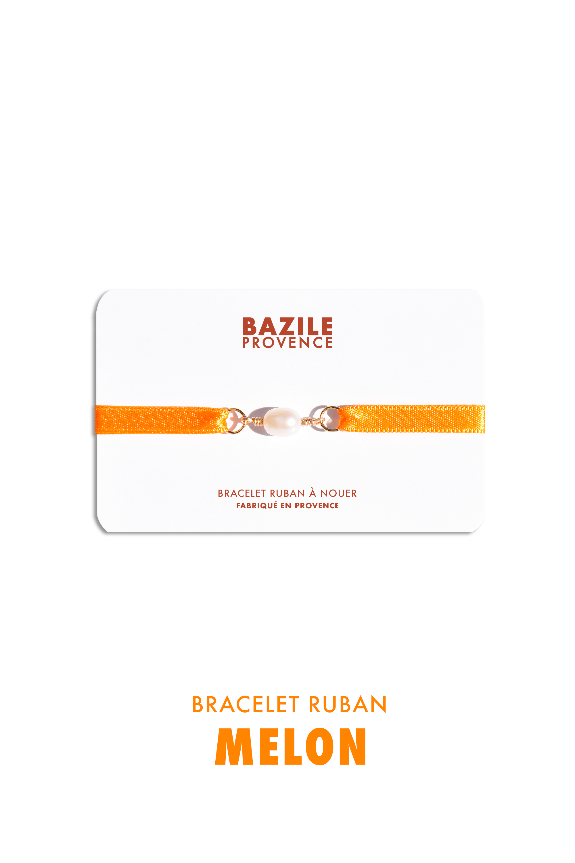 Bracelet ruban | Melon