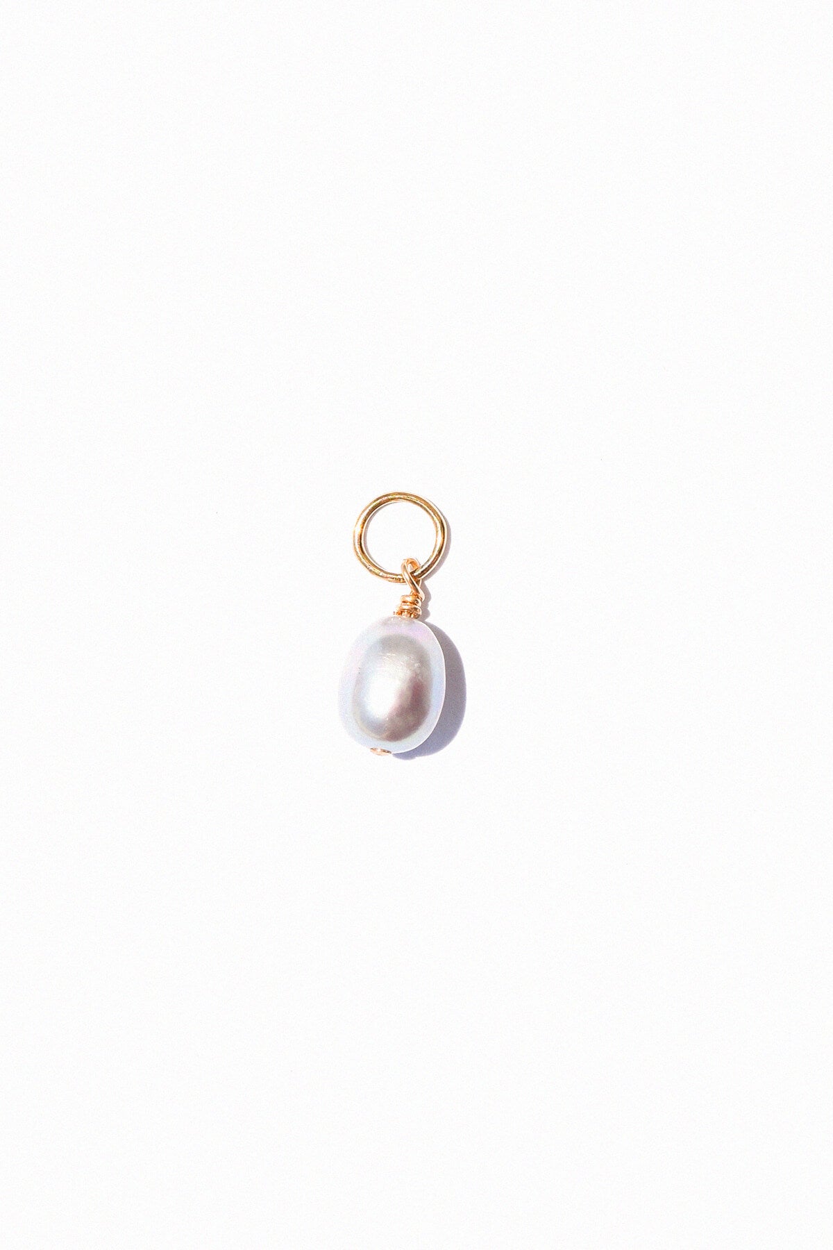 Pendentif PERLE DE CULTURE GRISE