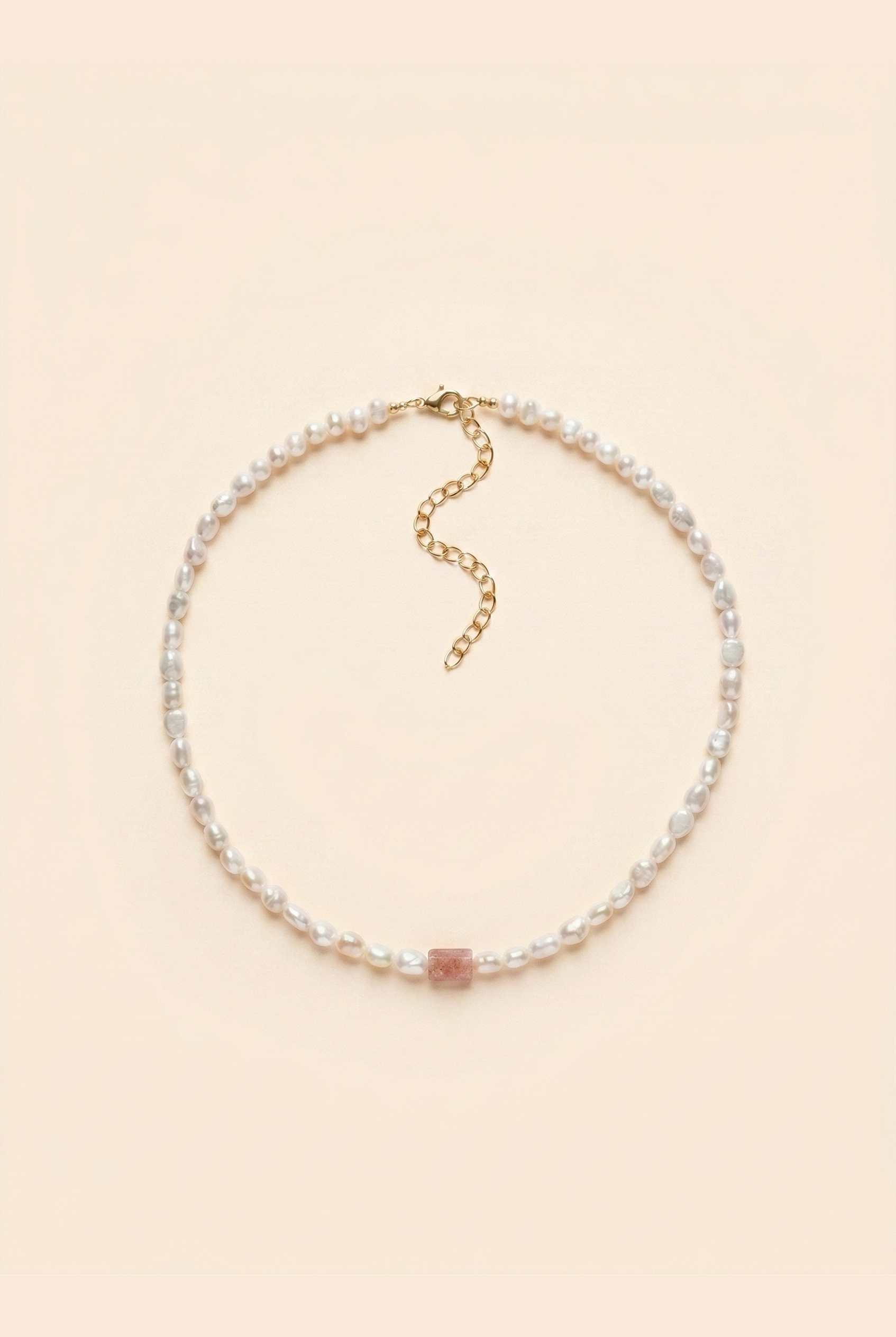 Collier GLACE À LA FRAISE