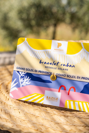Provence x Bazile | Bracelet ruban Grand soleil en Provence