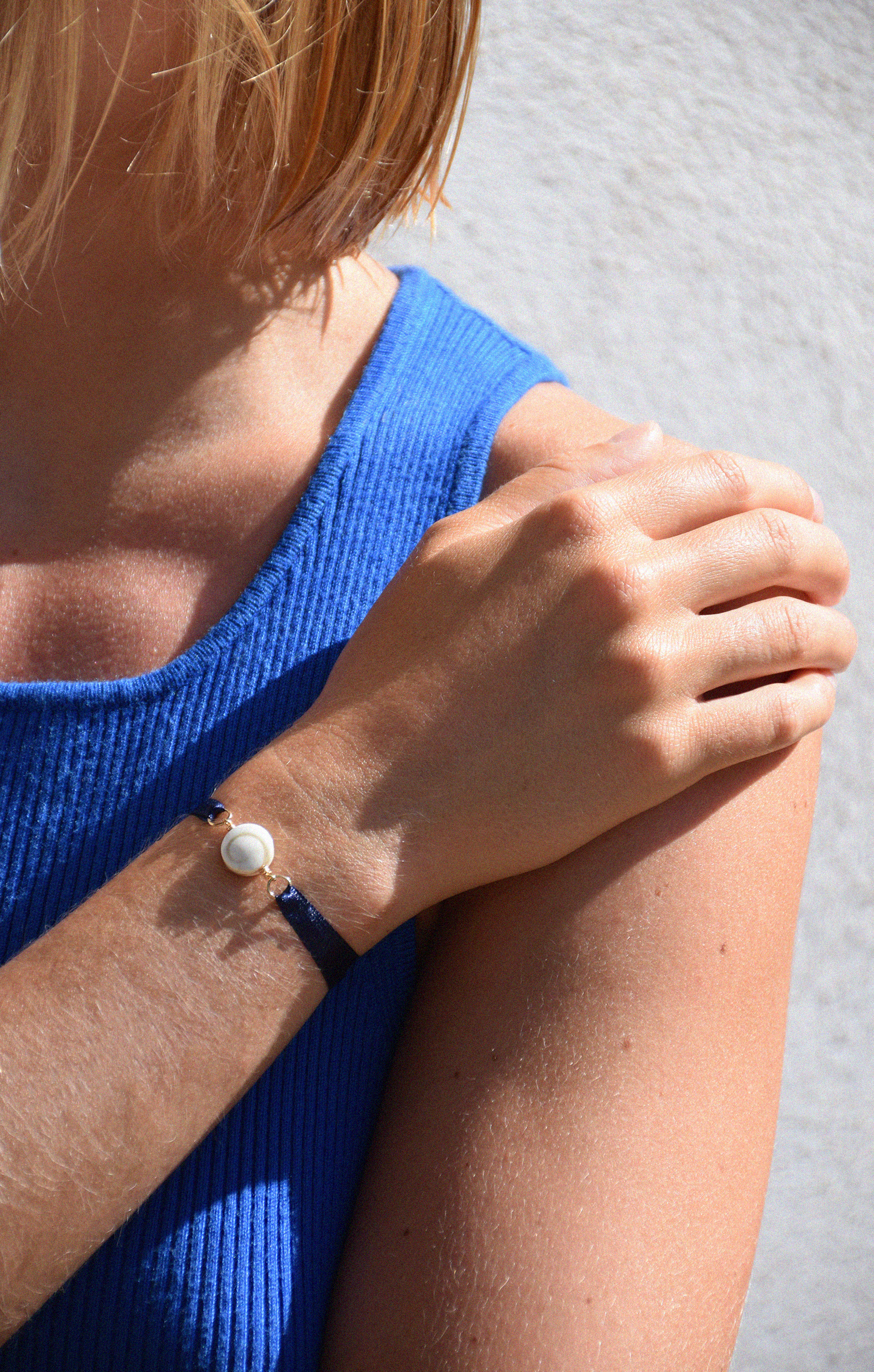 Pêcheur | Bracelet ruban œil de Sainte Lucie