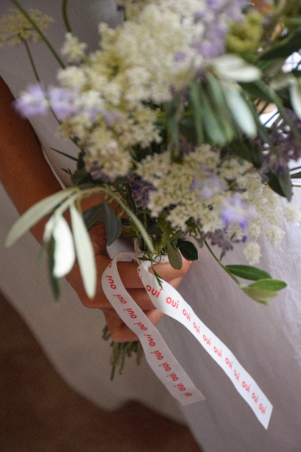 Ruban de bouquet de mariée