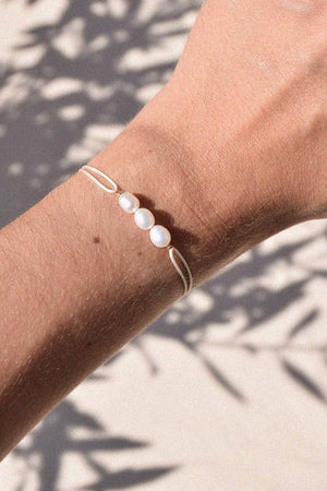 Triplette | Bracelet cordon 3 perles (4714265673868)