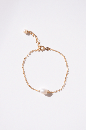 Bracelet Catalans | Perle blanche