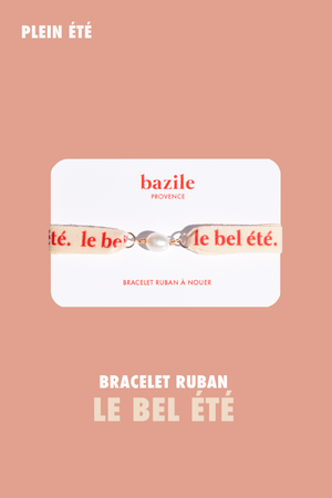 Bracelet ruban | Le bel été
