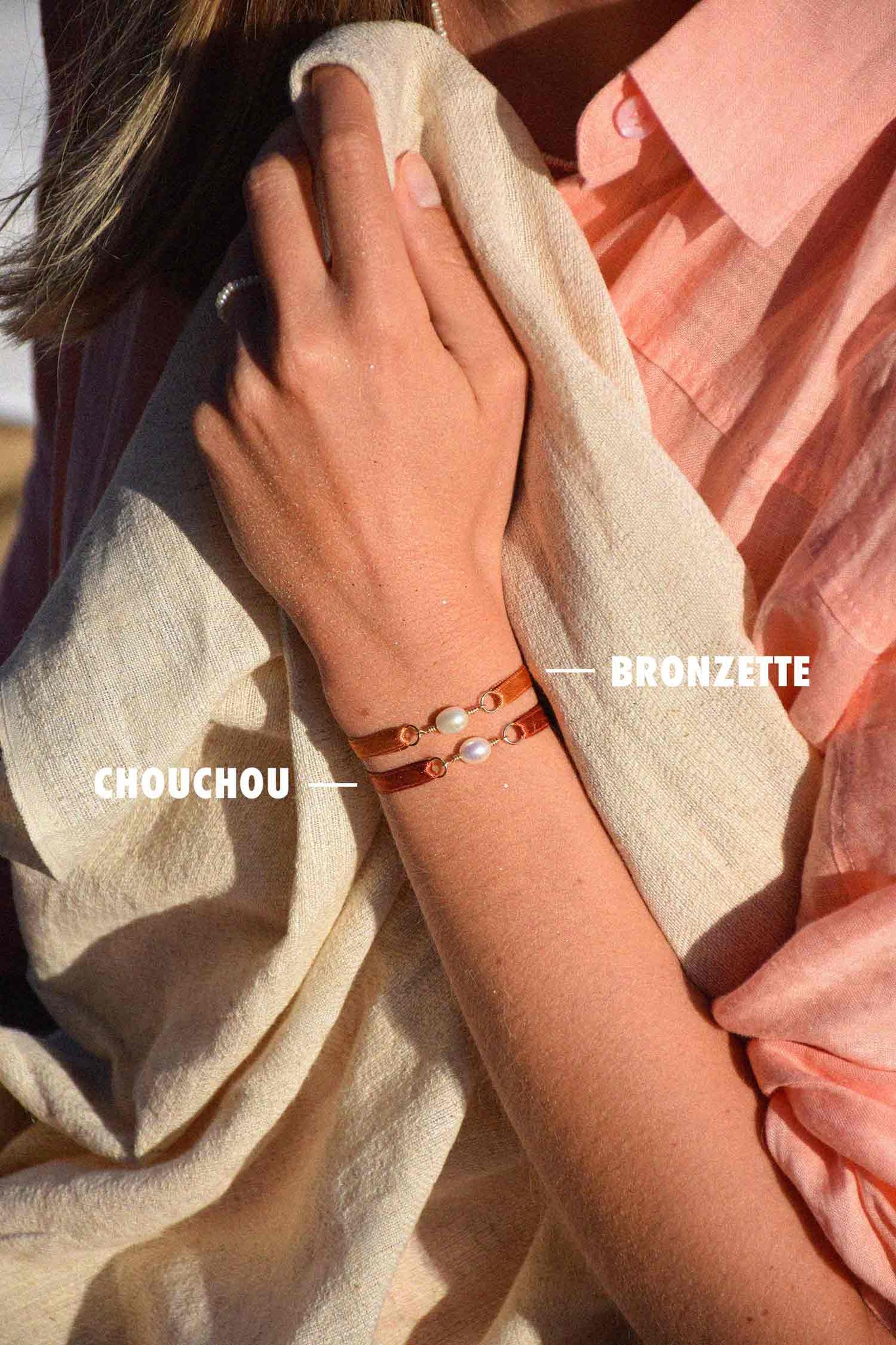 Bracelet ruban | Bronzette