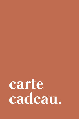 E-Carte cadeau