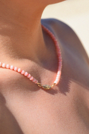 Pampelonne | Collier bambou de mer