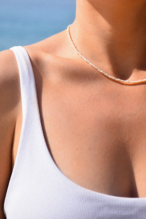 Paillote | Collier mini perles