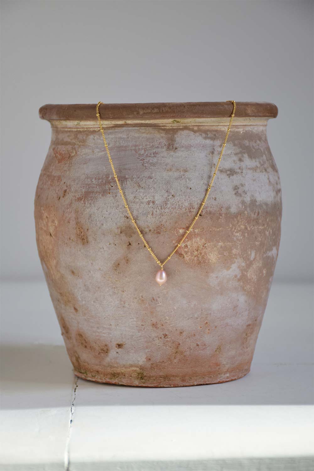 Uzès | Collier perle rose (5250811953292)