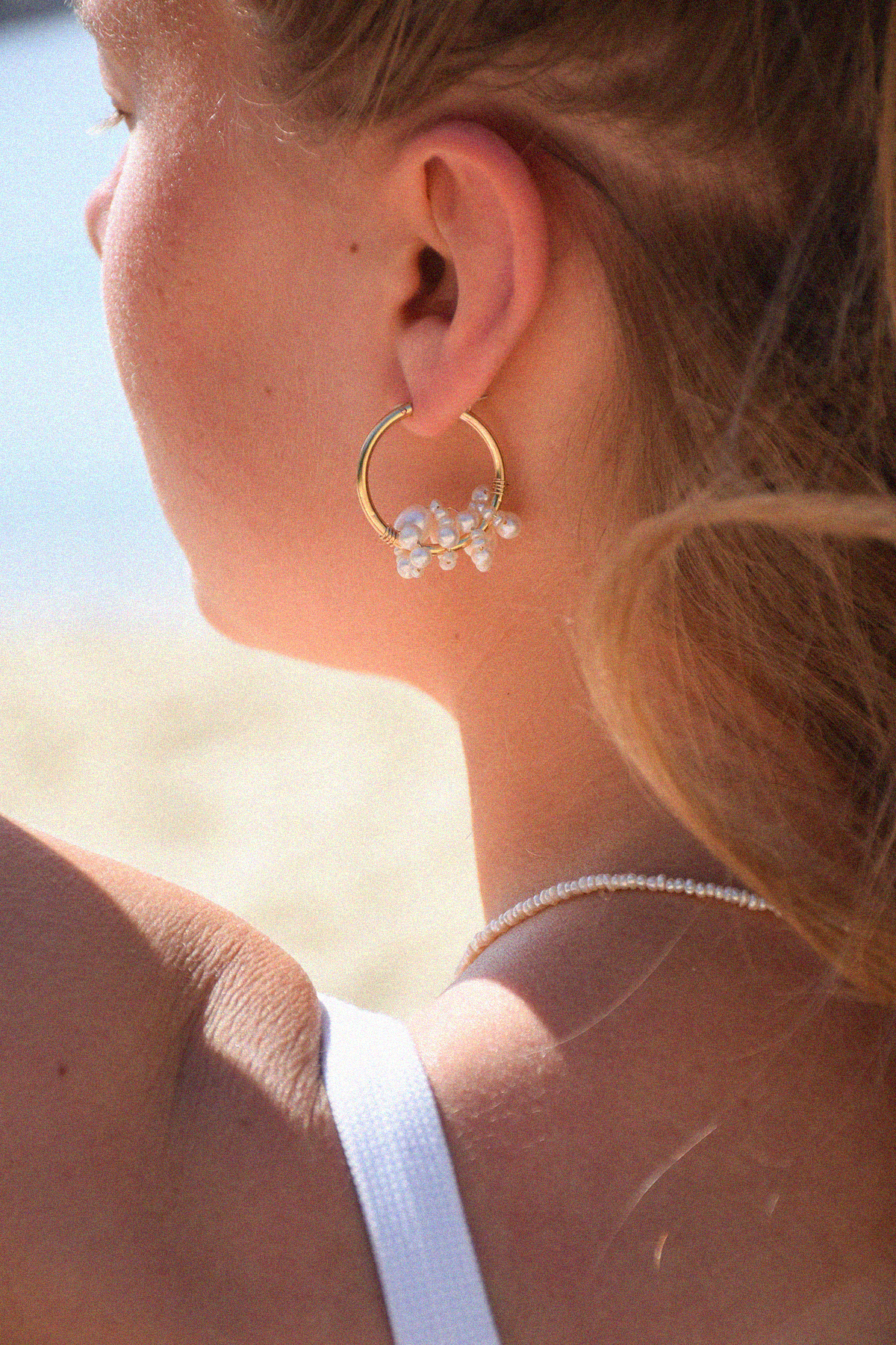 Écume | Boucles d'oreilles