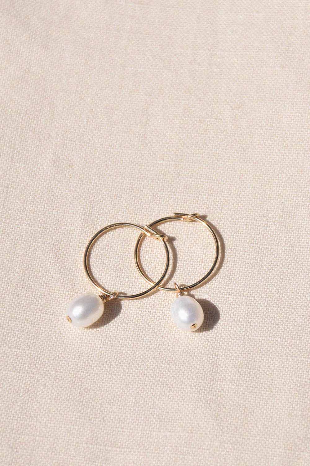 Jourdan | Mini créoles perlées | BEST-SELLER (3961208012918)