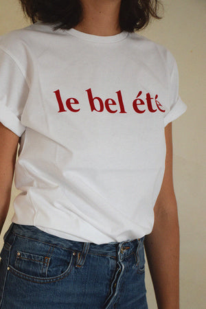 T-shirt en coton bio | Le Bel Été