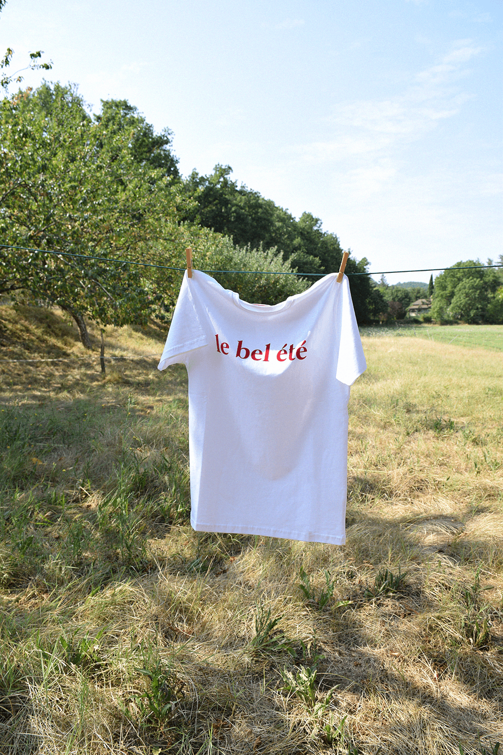 T-shirt en coton bio | Le Bel Été