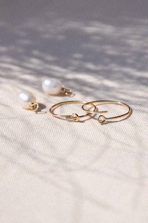 Jourdan | Mini créoles perlées | BEST-SELLER (3961208012918)