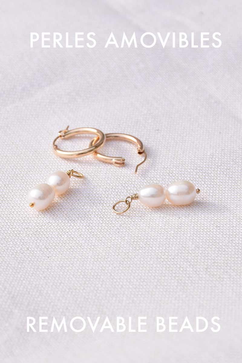 Mirabeau | Créoles 2 perles (2551043391606)