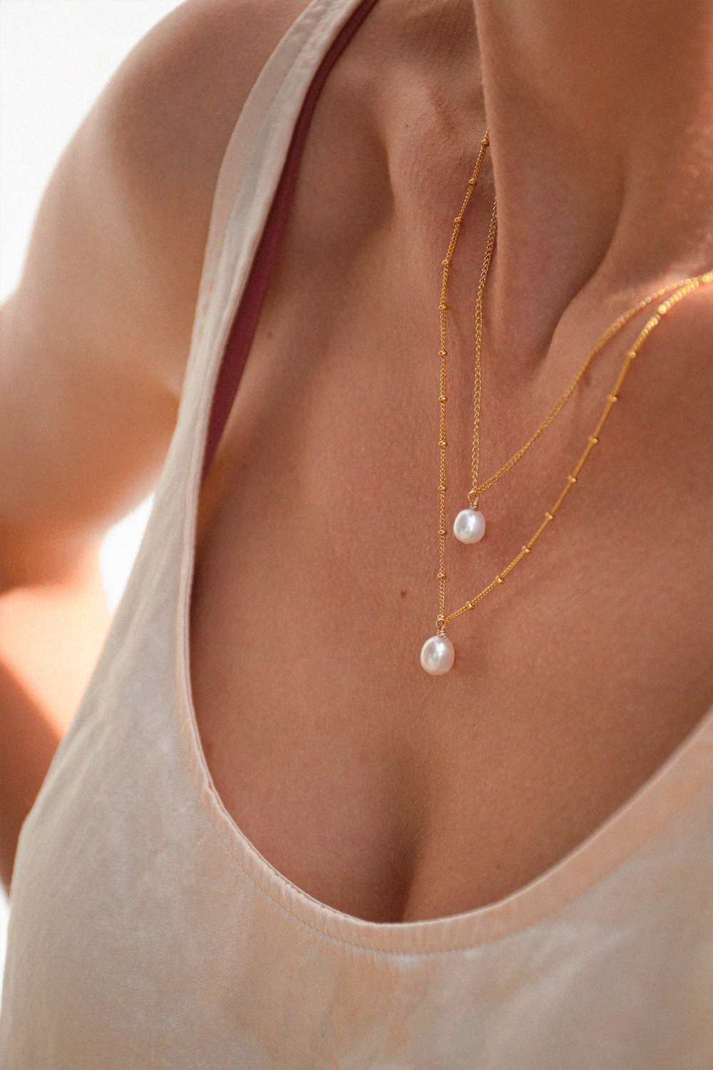 La parure : le collier NOAILLES + le collier UZÈS